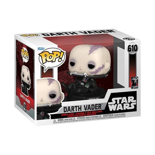 Star Wars: Return of the Jedi 40th Anniversary Darth Vader (unmasked) Funko Pop! Vinyl Figure #610