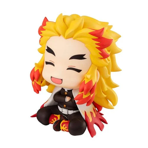 Demon Slayer: Kimetsu no Yaiba Kyojuro Rengoku Smile Version Lookup Series Statue (Preorder)