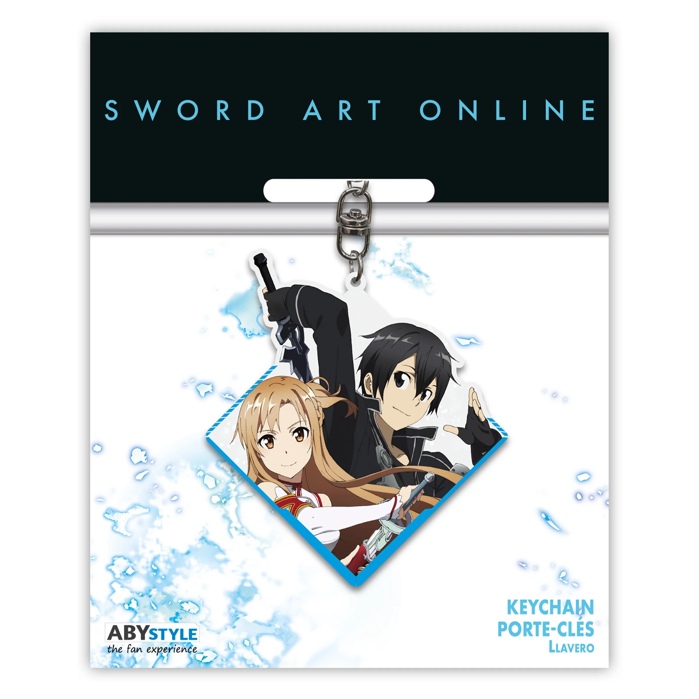 Sword Art Online Kirito and Asuna Acrylic Keychain