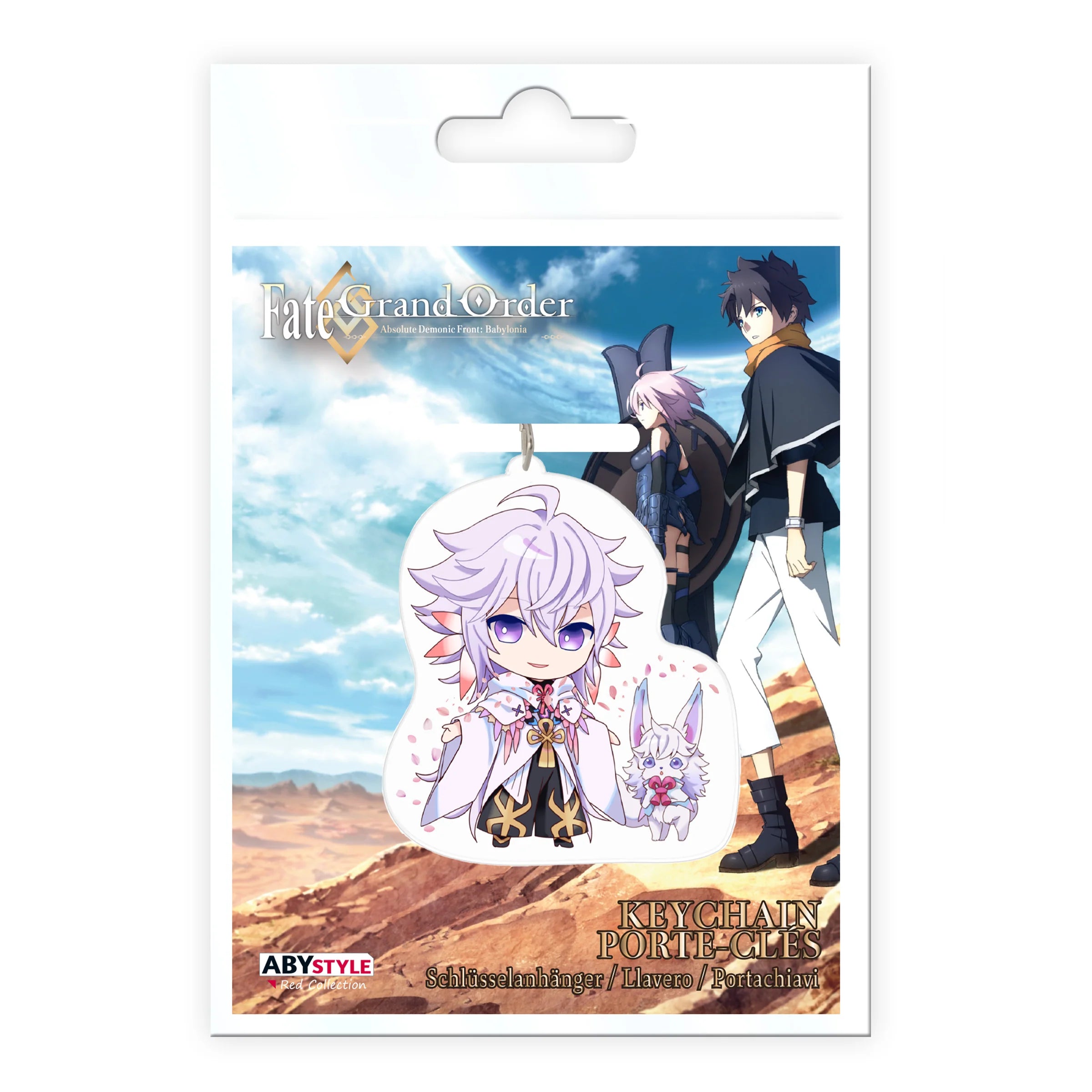 Fate Grand Order Babylonia Chibi Merlin Acrylic Keychain