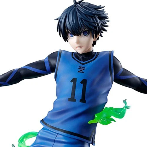 Blue Lock Yoichi Isagi Take Up Arms Striker Ichibansho Statue