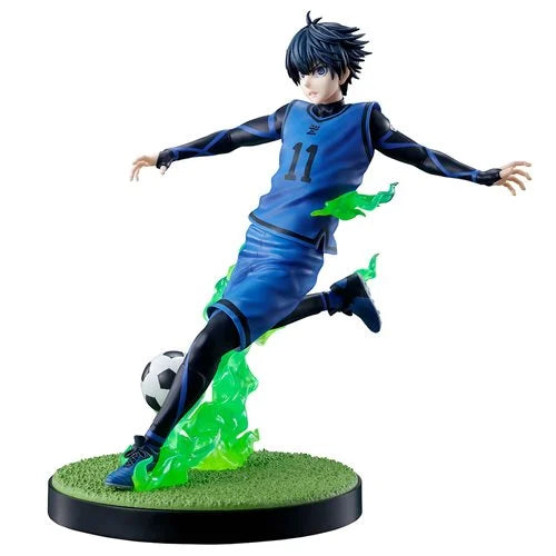 Blue Lock Yoichi Isagi Take Up Arms Striker Ichibansho Statue