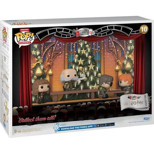 Harry Potter and the Sorceror's Stone Great Hall Holiday Deluxe Funko Pop! Moment #10 with Case (Preorder)