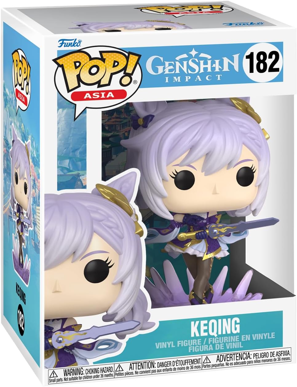 Genshin Impact Keqing Funko Pop! Vinyl Figure #182